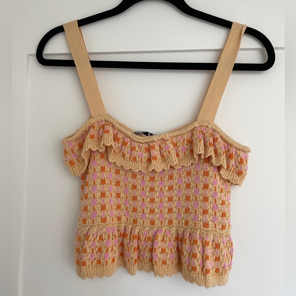 Zara Knit Crop Tank